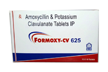  	franchise pharma products of Healthcare Formulations Gujarat  -	tablets formoxy cv 625.jpg	